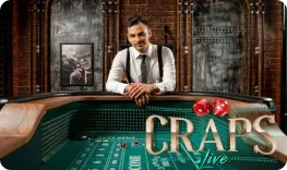 Live Craps Table